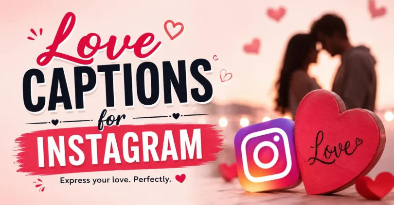 love captions for instagram